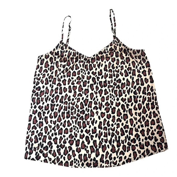 Show Me your MuMu, Julia Top, Leopard Print Camisole, Size Large - Picture 2 of 5